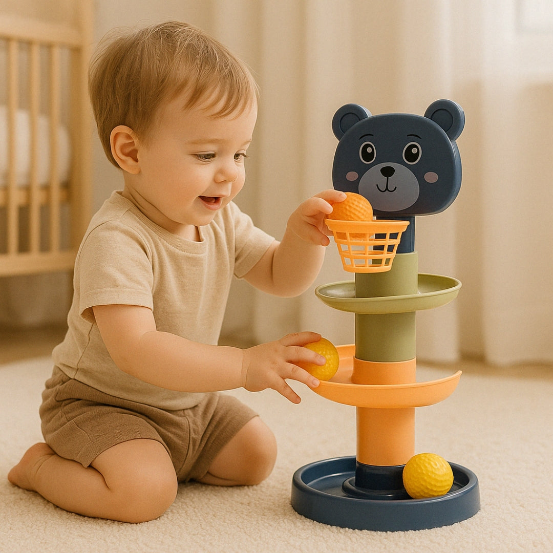 Chaussons Chaussettes Bébé – Motif Lion | Antidérapants & Douillets