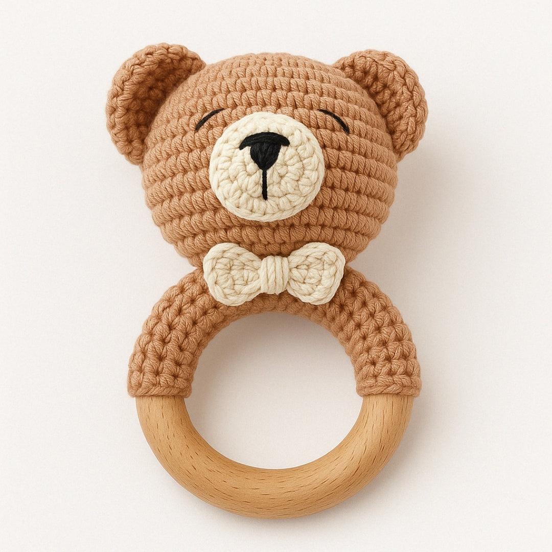 Chaussons Chaussettes Bébé – Motif Lion | Antidérapants & Douillets