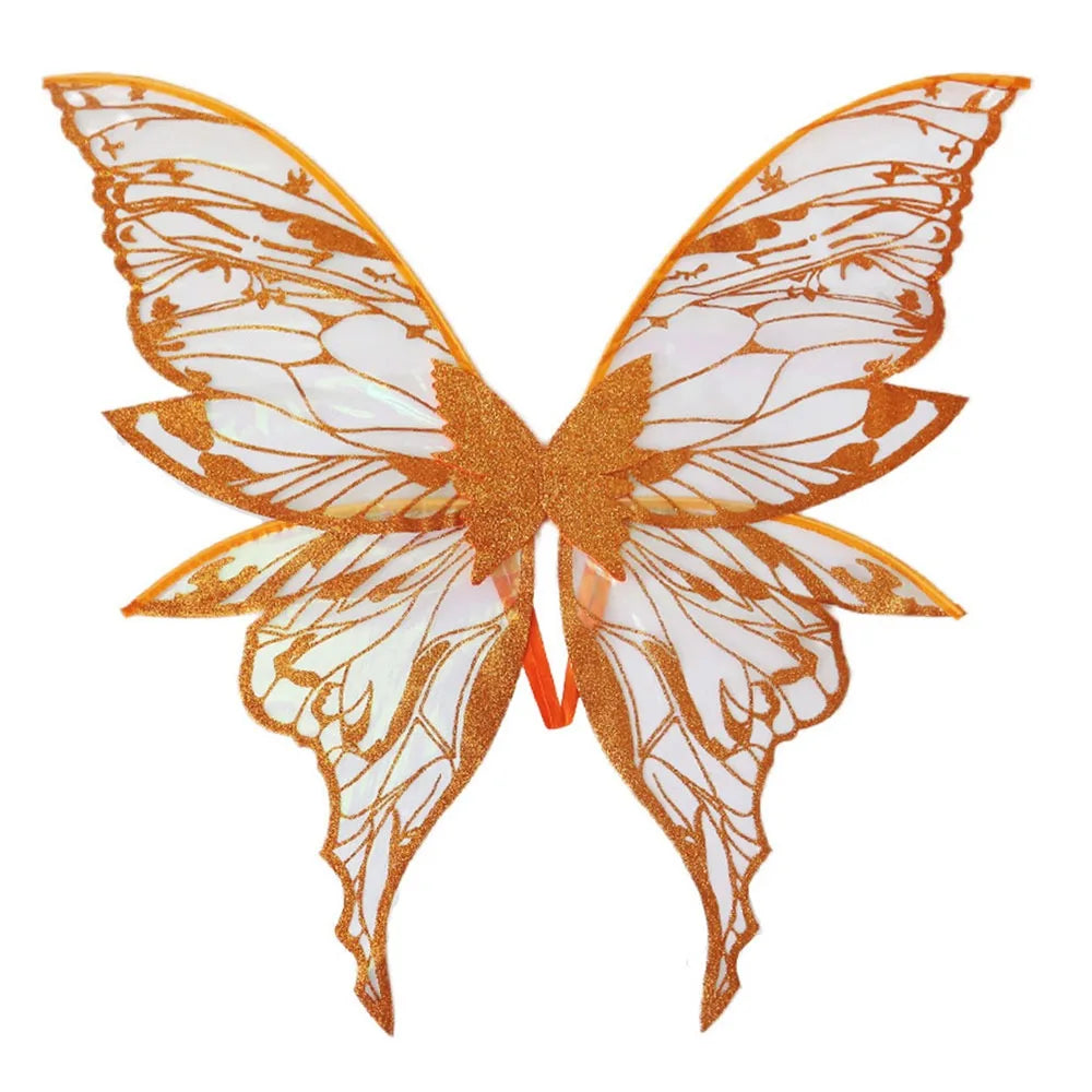 Magical Adults Fairy Wings Girls Sparkling Angel Wings Costume Wings for Halloween Costume Dress up Party Favor Christmas Gift