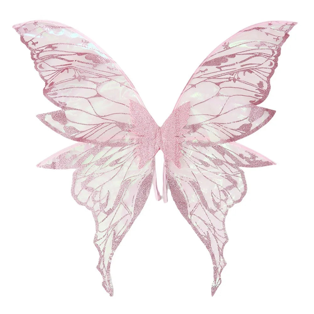 Magical Adults Fairy Wings Girls Sparkling Angel Wings Costume Wings for Halloween Costume Dress up Party Favor Christmas Gift