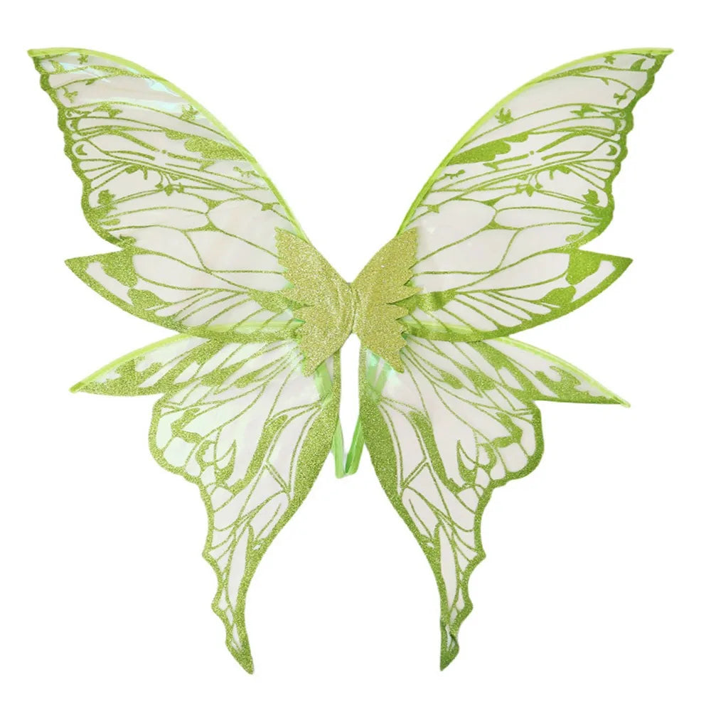 Magical Adults Fairy Wings Girls Sparkling Angel Wings Costume Wings for Halloween Costume Dress up Party Favor Christmas Gift