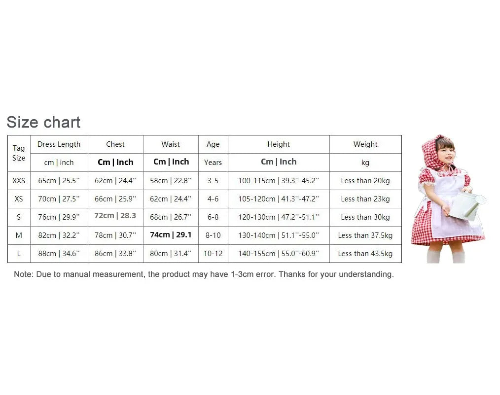 German Beer Pink Maid Costume for Kids, Oktoberfest Dirndl Dress, Plaid Bow, Child Halloween Party Outfit, High Quality, New