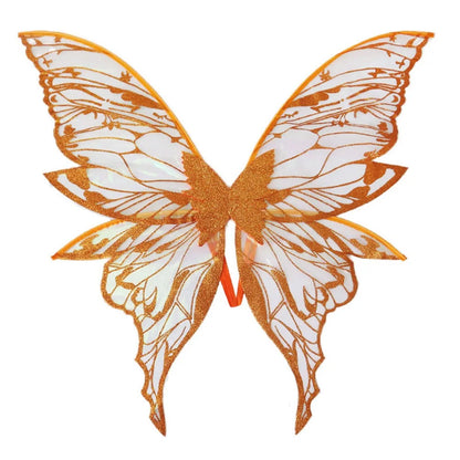 Magical Adults Fairy Wings Girls Sparkling Angel Wings  Costume Wings for Halloween Costume Dress up Party Favor Christmas Gift