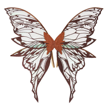Magical Adults Fairy Wings Girls Sparkling Angel Wings  Costume Wings for Halloween Costume Dress up Party Favor Christmas Gift